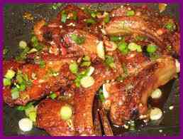 Cách làm sườn lợn rô-ti