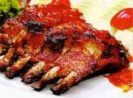 Cách làm sườn non nướng xả