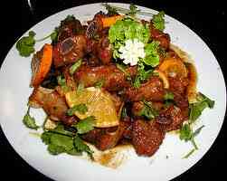 Cách làm sườn sốt cam