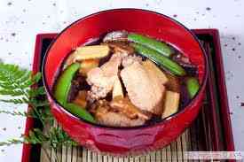 Cách làm súp miso nấu thịt gà