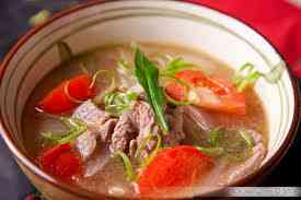 Cách làm thịt bò om cà chua