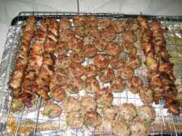 Cách làm thịt lợn viên nướng