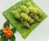 Cách làm tôm chiên cốm hạt dưa