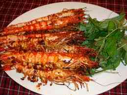 Cách làm tôm nướng muối ớt