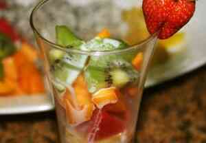 Cách làm trái cây dầm sữa chua