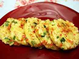 Cách làm trứng rán ngũ sắc