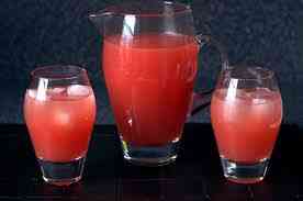 Cách pha chế nước chanh dưa hấu