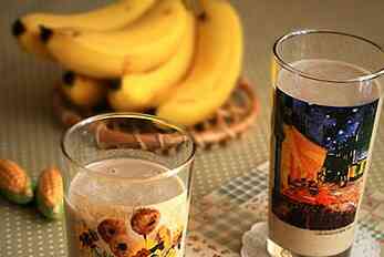 Mẹo làm sinh tố chuối lạc