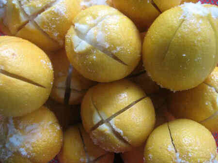 Mẹo ngâm và pha chanh muối